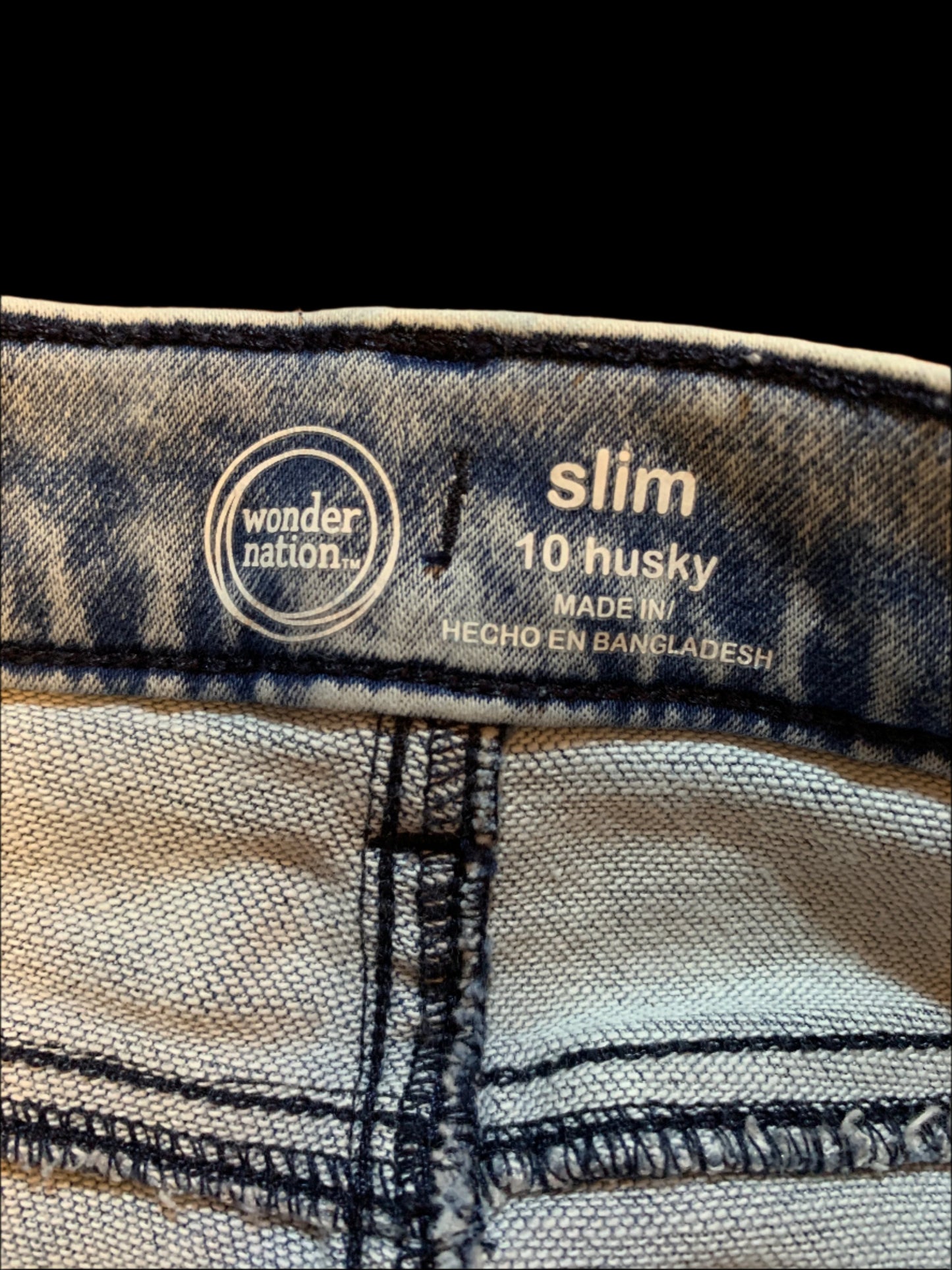 Children's Stone-Washed Jeans