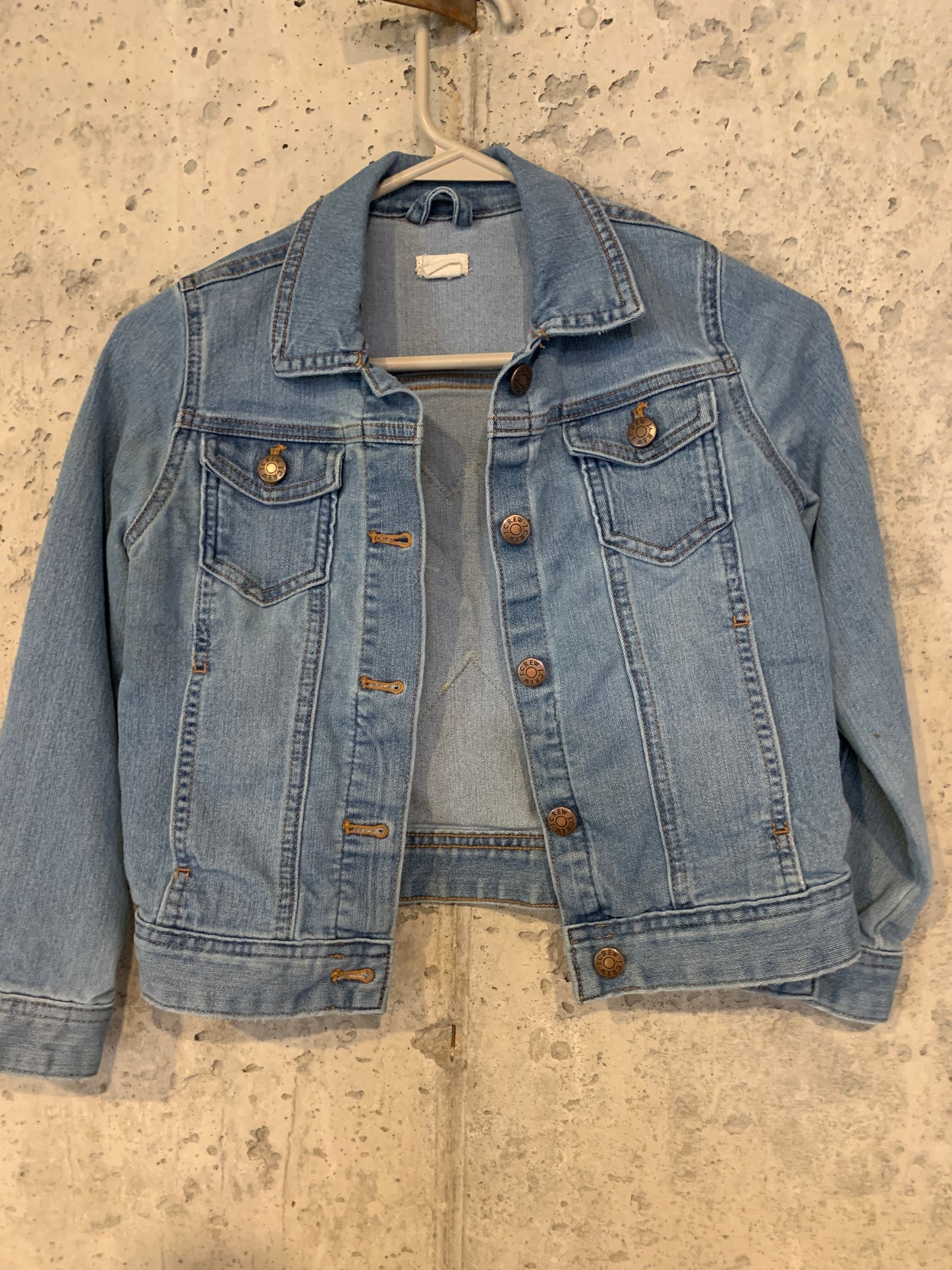 Children's Denim Jacket with Quilted Star