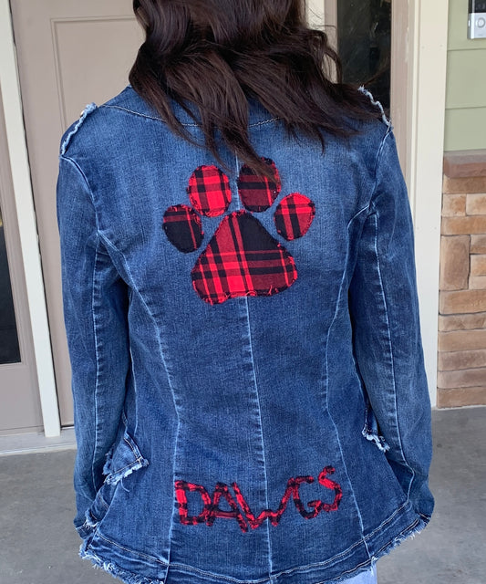 Rossville Plaid Dawg Paw Jacket